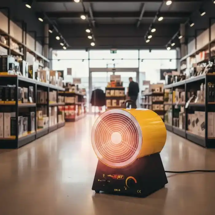 Isıjet EX-5 Fanlı Elektrikli Isıtıcı 5 KW