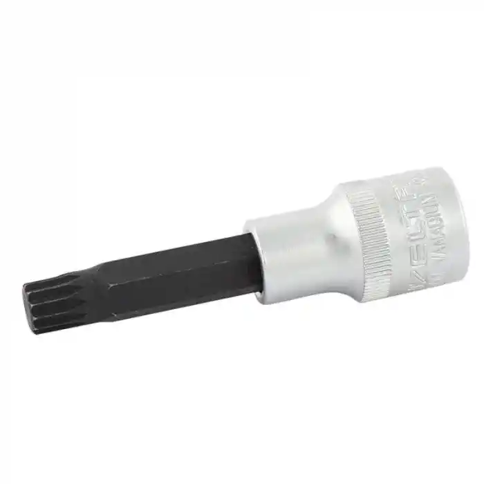 İzeltaş 1114064106 1/2 M 6 80mm On İki Köşe Lokmalı Yivli Bits Uç