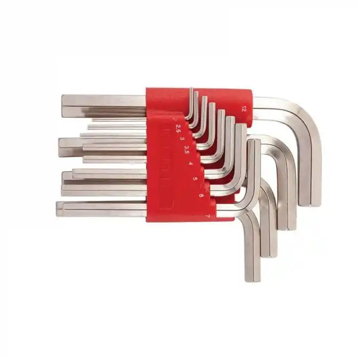 İzeltaş 4901003110 10 Parça SAE Altı Köşe Alyan Anahtar Takımı