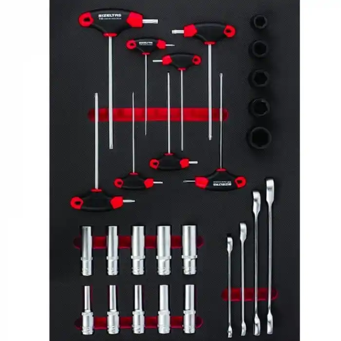 İzeltaş 8241004027 Pro Serisi Dolaplar İçin 4. Çekmece İçi Dolu 27 Parça