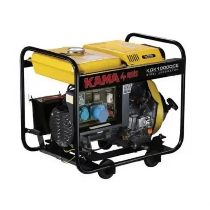 Kama KDK10000CE 8,5 kVA Monofaze İpli Marşlı Dizel Jeneratör