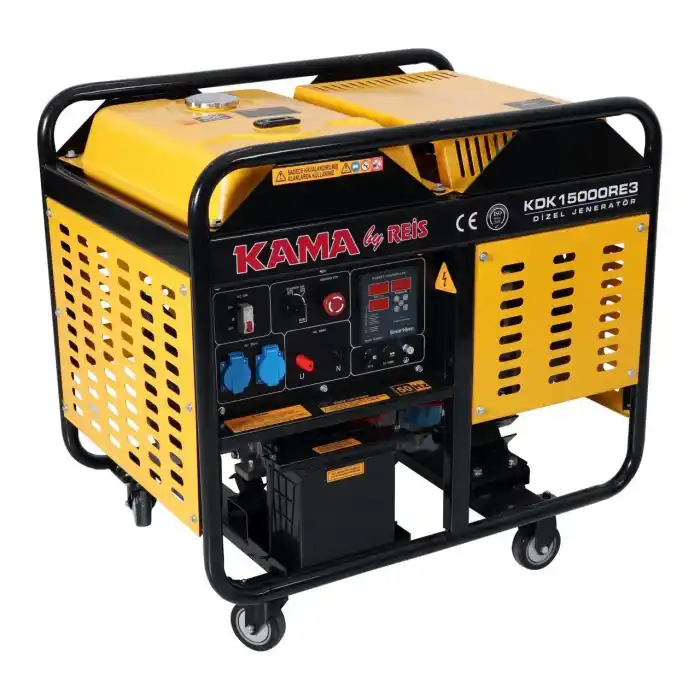 Kama KDK15000RE3 13.8 kVA Trifaze Dizel Jeneratör