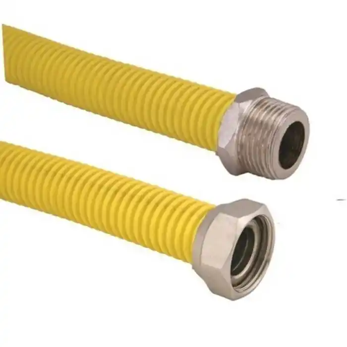 Kas Makaronlu Doğalgaz Ocak Hortumu 90cm