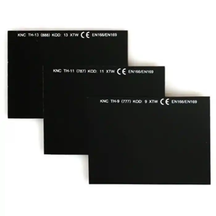 KNC 777 No:9 110x80x3mm Geniş Maske Camı