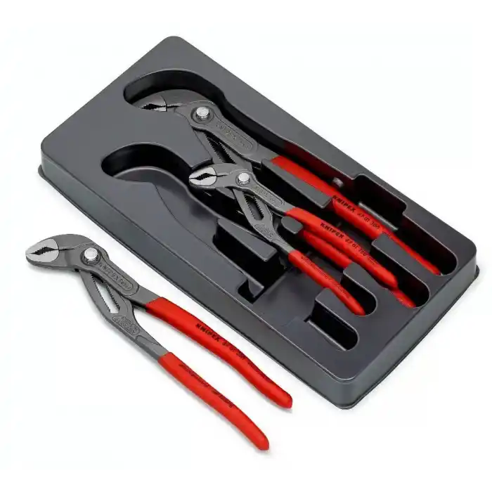Knipex 00 20 09 V02 Fort Cobra Ayarlı Pense Seti