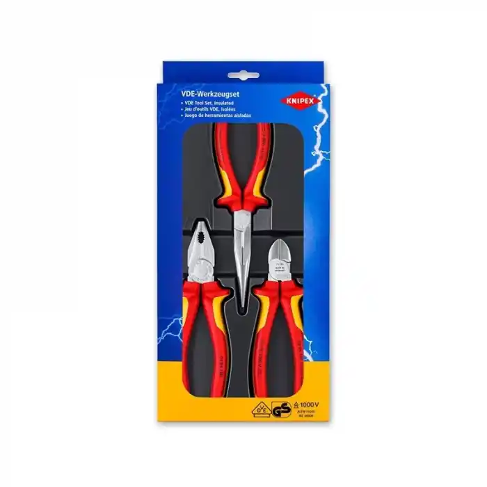 Knipex 00 20 12 3lü Pens Seti