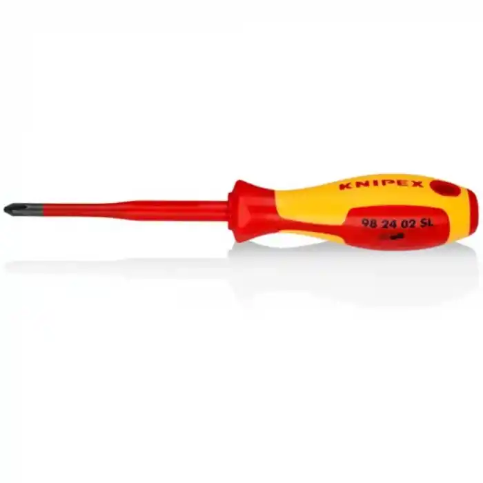 Knipex 00 20 12 V02 Düz / Yıldız Başlı Phillips VDE Tornavida Seti