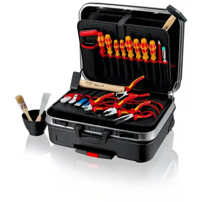 Knipex 00 21 06 HL S Elektrikçi Dolu BIG Basic Move Takım Çantası 24 Parça