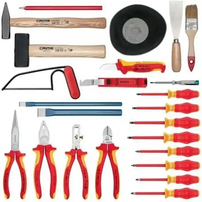 Knipex 00 21 06 HL S Elektrikçi Dolu BIG Basic Move Takım Çantası 24 Parça