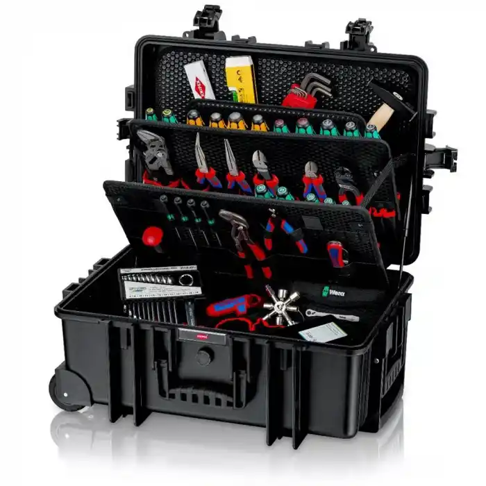 Knipex 00 21 37 M Robust45 Move Mekanik Alet Çantası 90 Parçalı