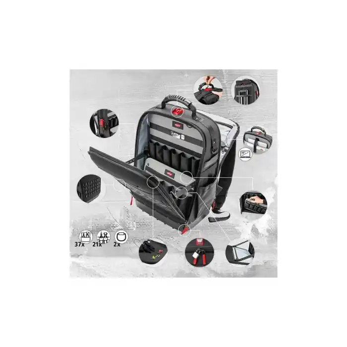 Knipex 002150LE Moduler X18 Boş Alet Takım Çantası