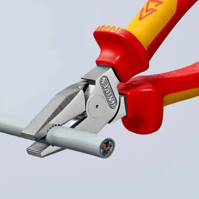 Knipex 02 06 225 VDE Ağır Tip Kombine Pense