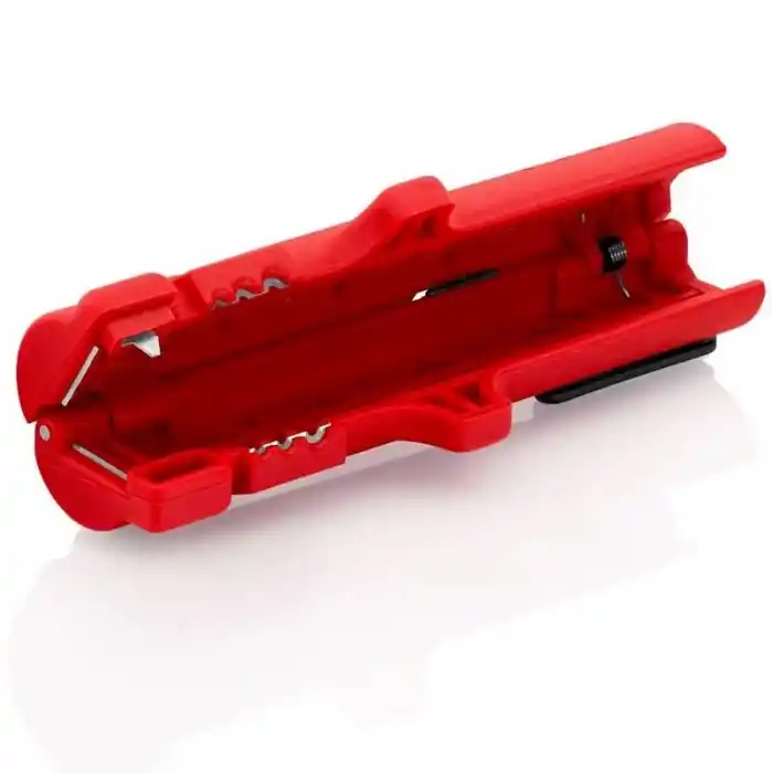 Knipex 16 64 125 Yassı ve Yuvarlak Kablo Sıyırma Pensesi