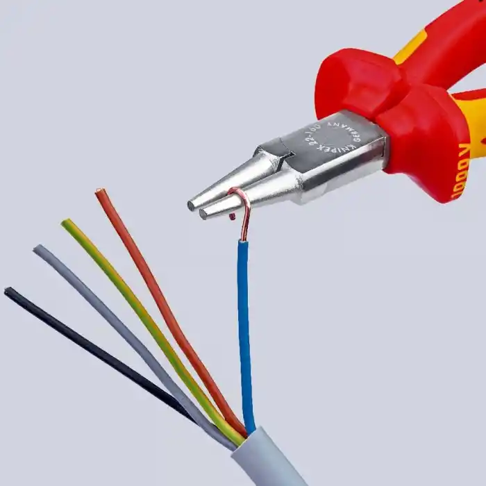 Knipex 22 06 160 Yuvarlak Kargaburun Pense