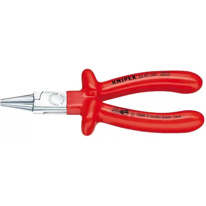 Knipex 22 07 160 160mm Eğri Uçlu Kargaburun