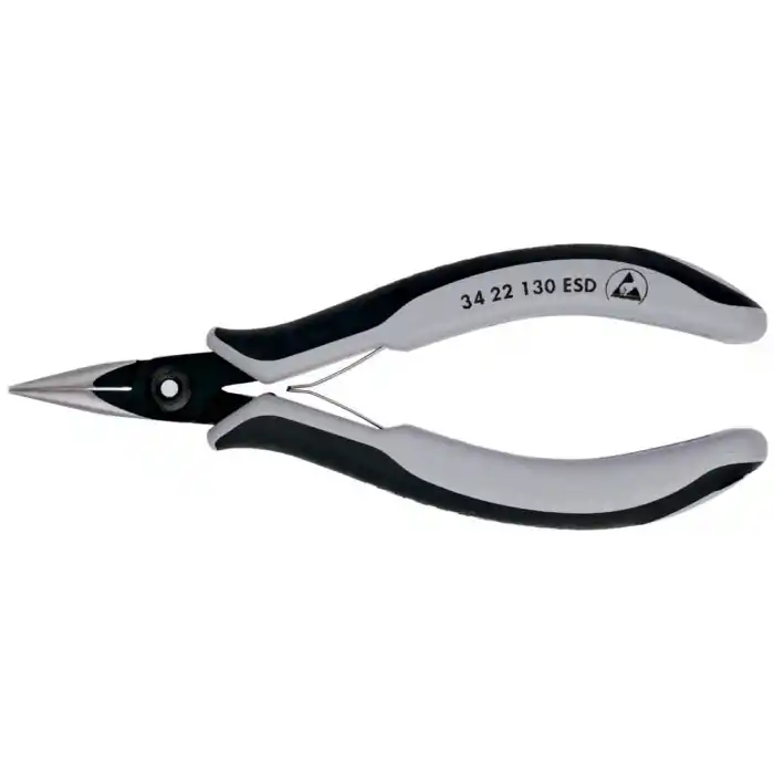Knipex 34 22 130 ESD Hassas Elektronikçi Kargaburun