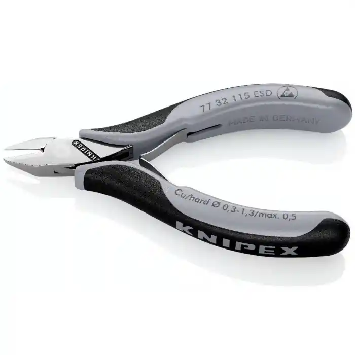 Knipex 77 32 115 ESD Elektonikçi Yan Keski