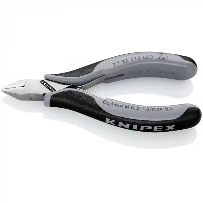 Knipex 77 32 115 ESD Elektonikçi Yan Keski