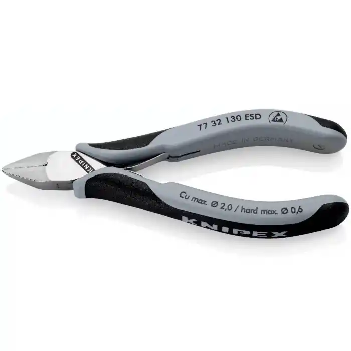 Knipex 77 32 130 ESD Elektronikçi Yan Keski 130 mm