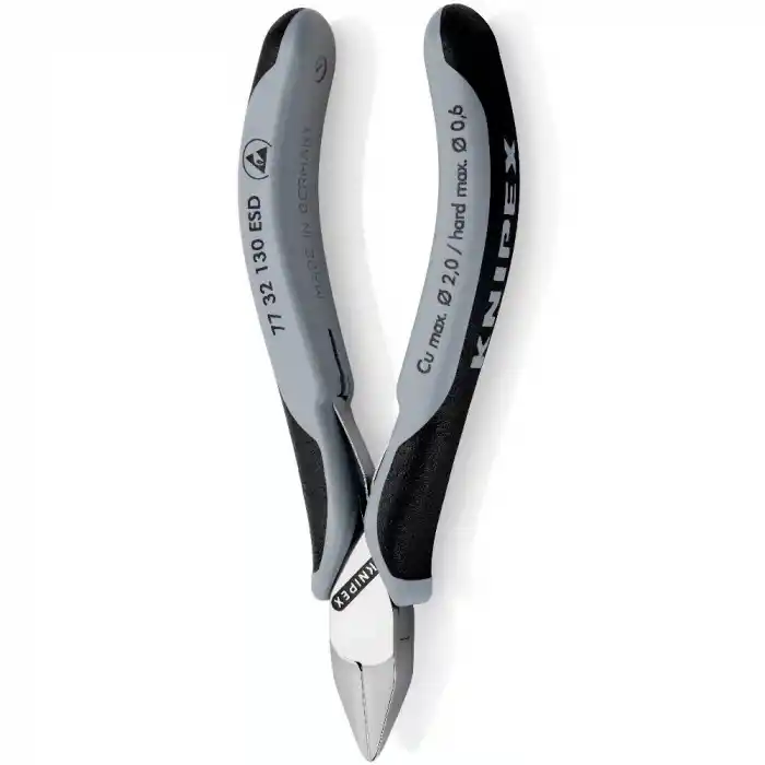 Knipex 77 32 130 ESD Elektronikçi Yan Keski 130 mm