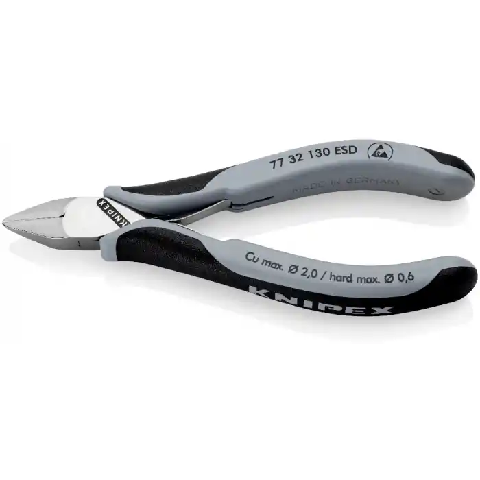 Knipex 77 32 130 ESD Elektronikçi Yan Keski 130 mm