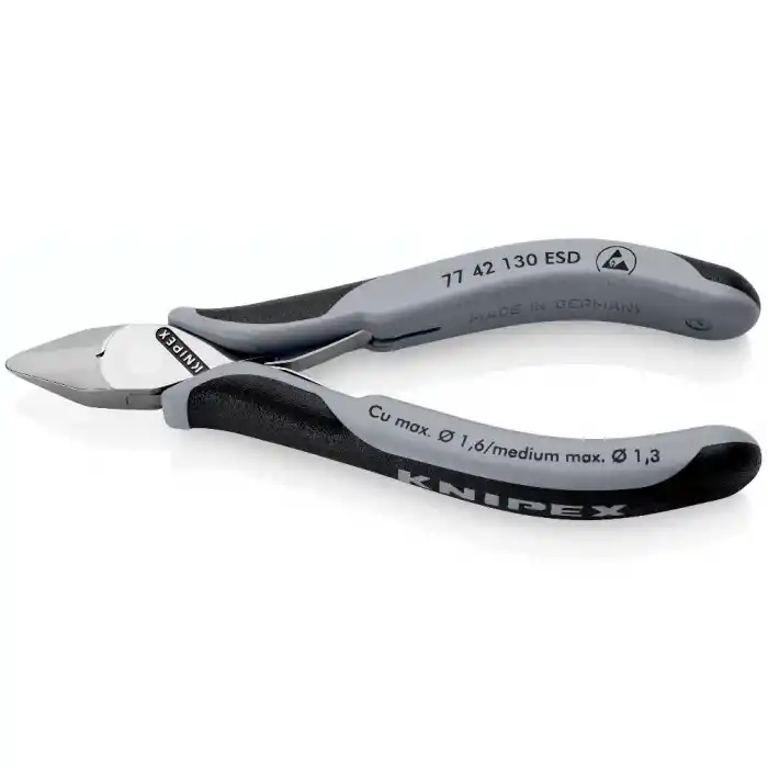 Knipex 77 42 130 ESD Elektronikçi Yan Keski 130 mm