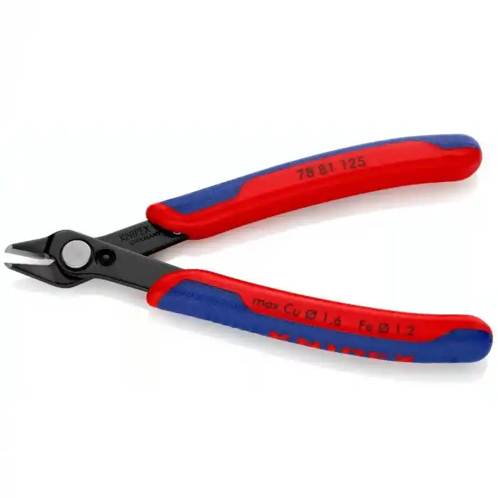 Knipex 78 81 125 Elektronik Super Knips Makas