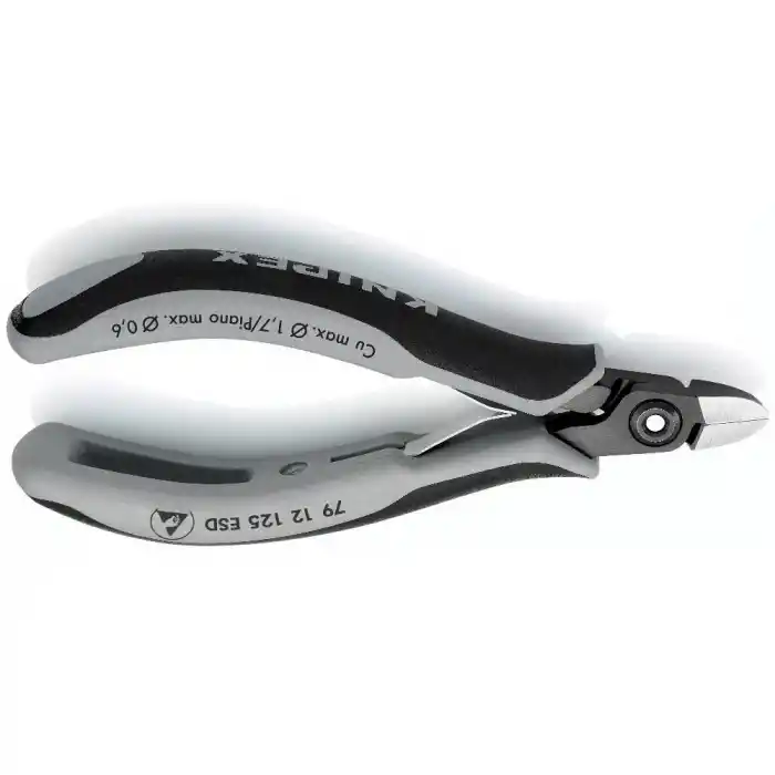 Knipex 79 12 125 ESD Hassas Elektronikçi Yan Keski 125 mm