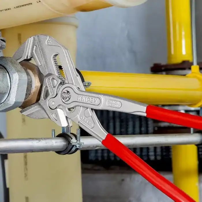 Knipex 86 03 400 Düz Çene Ayarlı Pense