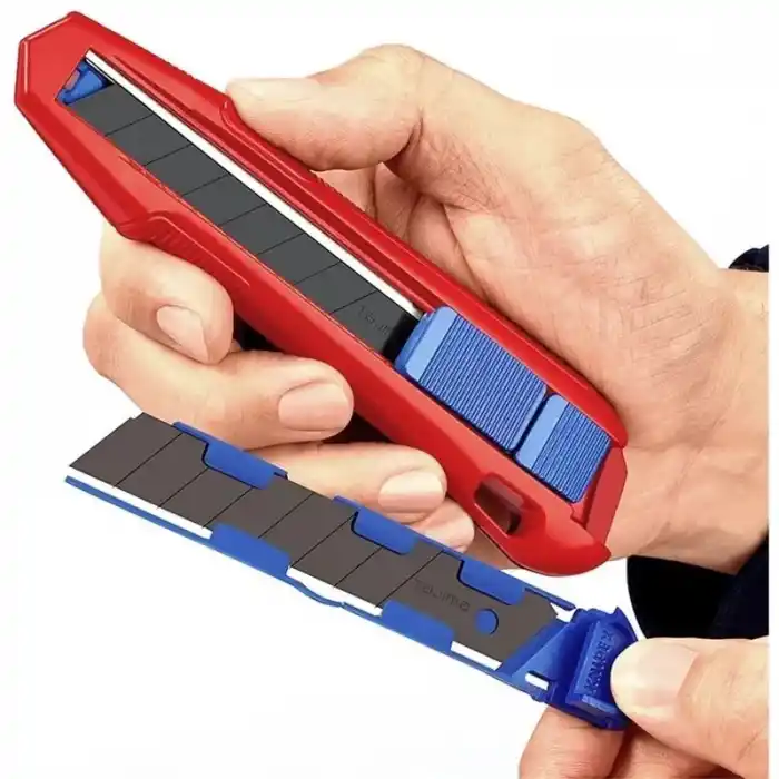 Knipex 90 10 165BK CutiX Maket Bıçağı