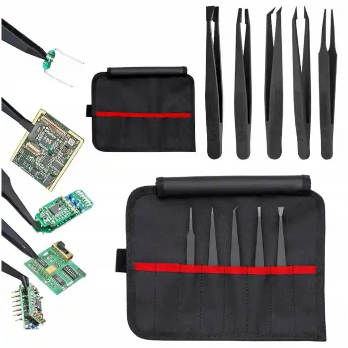 Knipex 92 00 05 ESD Plastik Cımbız Seti 5 Parça