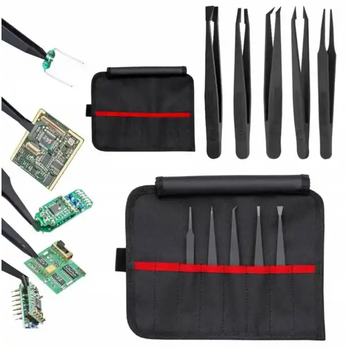 Knipex 92 00 05 ESD Plastik Cımbız Seti 5 Parça