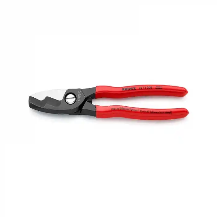 Knipex 95 11 200 Çıft Bıçaklı Kablo Makası