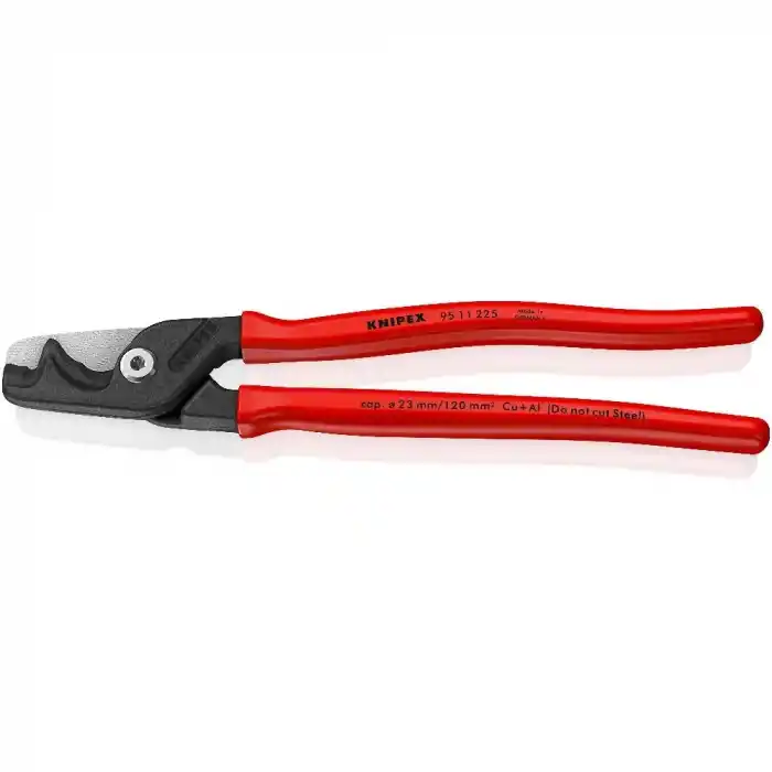 Knipex 95 11 225 StepCut XL Kademeli Kesimli Kablo Makası