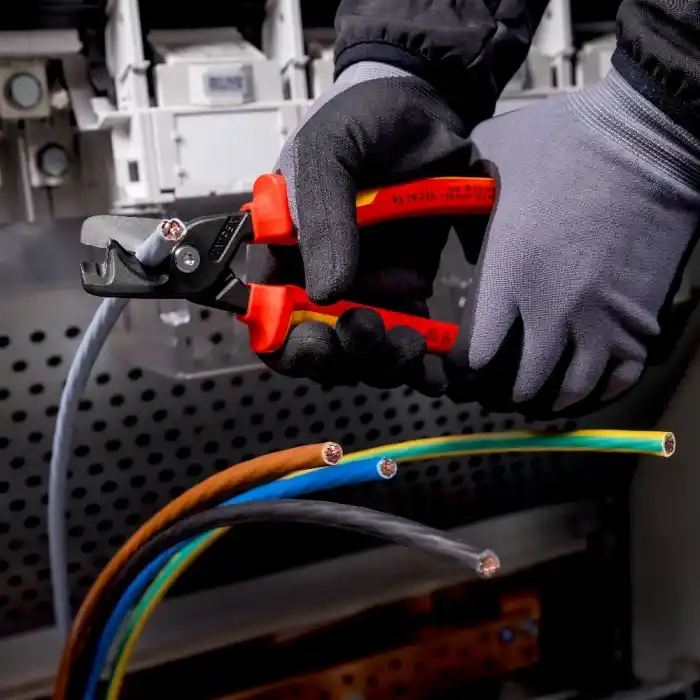 Knipex 95 18 225 StepCut XL Kademeli Kesimli Kablo Makası