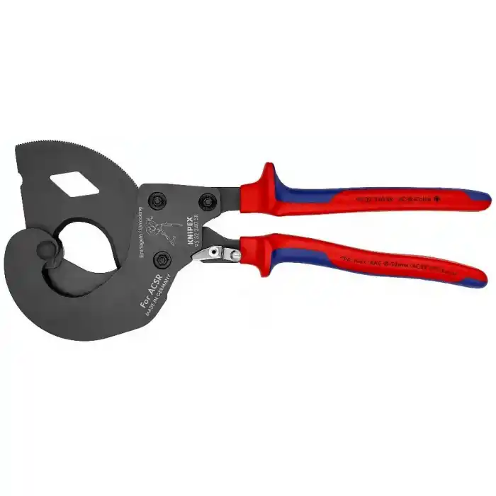 Knipex 95 32 340 SR ACSR Havai Hat Kablosu Kesme Aleti