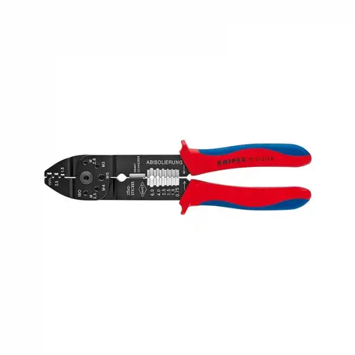 Knipex 97 21 215B Çok Fonksiyonlu Pabuç Sıkma Pensi