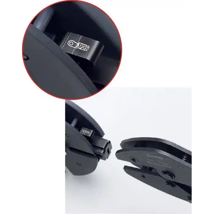 Knipex 97 39 90 Sıkma Penseleri için Değiştirelebilir Çeneli Yüksük Sıkma