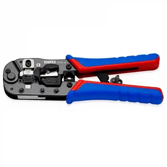 Knipex 97 51 13 RJ45 Western Konnektörler için Sıkma Pensesi