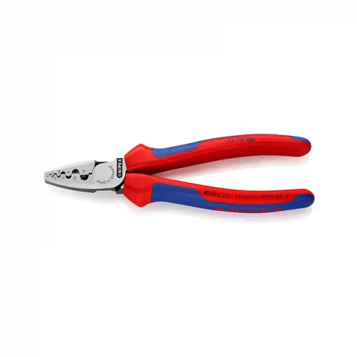 Knipex 97 72 180 Yüksük Sıkma Pensi