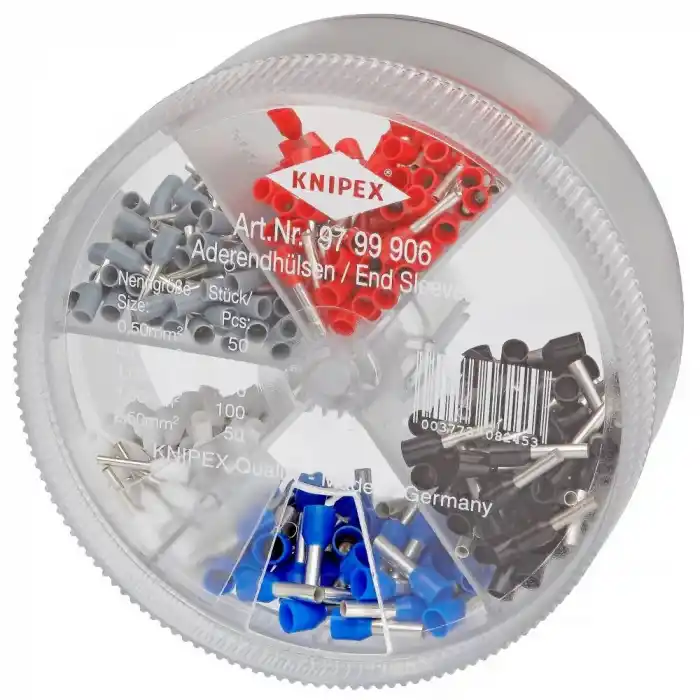 Knipex 97 99 906 Yalıtımlı Yüksüklü Asorti Kutusu