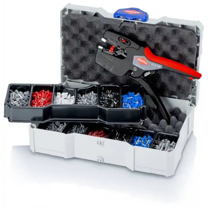 Knipex 979027 Kablo Yüksüğü Werk Krimp Seti