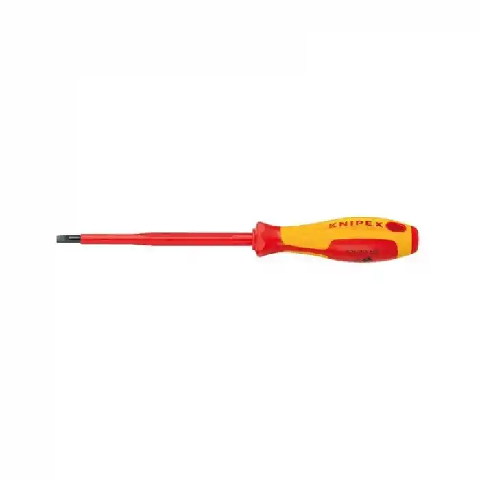 Knipex 98 20 40 4x100mm VDE İzoleli Düz Uçlu Tornavida