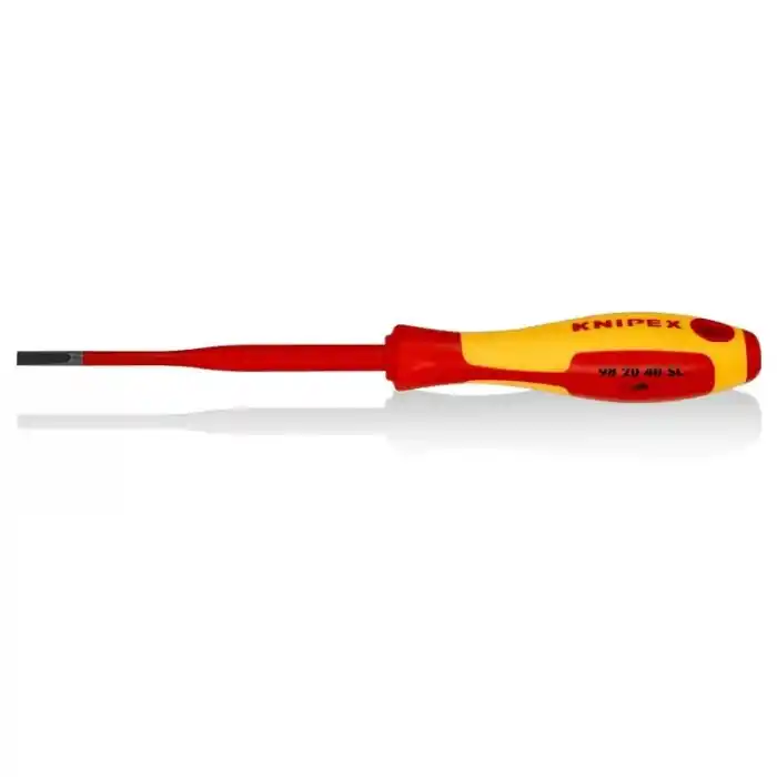 Knipex 98 20 40 SL Düz Uçlu Slim Tornavida