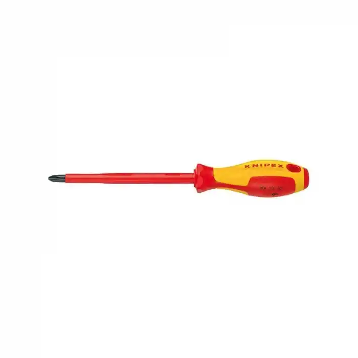 Knipex 98 24 02 Ph2x100 VDE İzoleli Yıldız Uçlu Tornavida