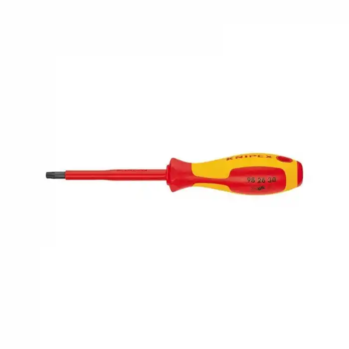 Knipex 98 26 10 TX10x60 VDE İzoleli Torx Uçlu Tornavida