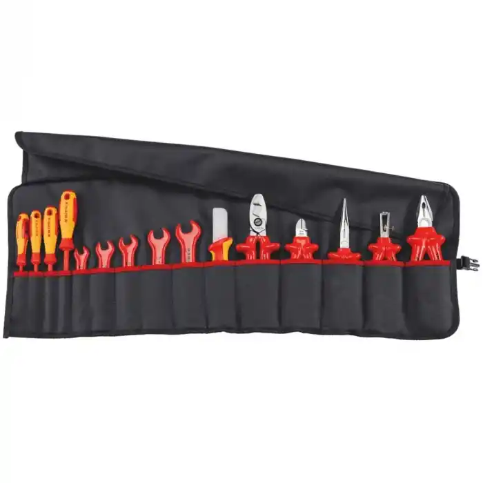 Knipex 98 99 13 LE Rulo Alet Çantası 15 Cepli