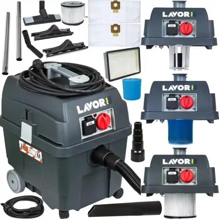 Lavor Pro Worker Em Profesyonel Ekipman Süpürgesi 37 Lt