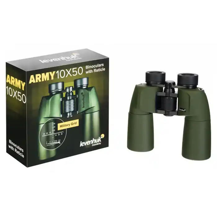 Levenhuk Army 10x50 Artıkıllı Binoküler Dürbün