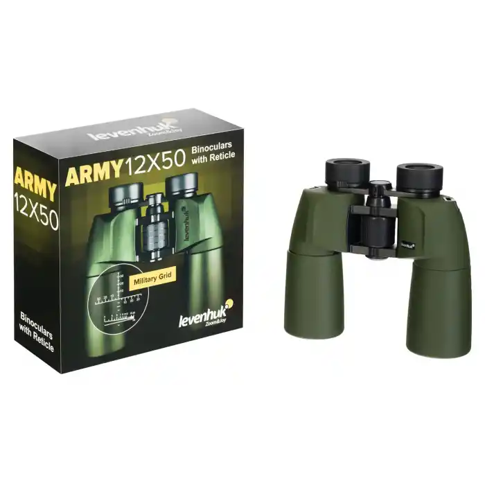 Levenhuk Army 12x50 Artıkıllı Binoküler Dürbün
